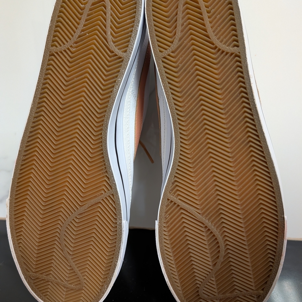 Nike Court Legacy 'White Light Cognac' Sneakers Men's Size 10.5 Like New - Picture 7 of 9